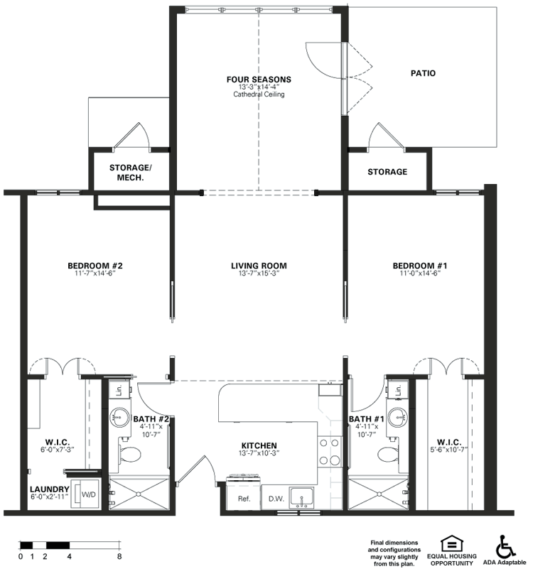 Cadbury II Floorplan